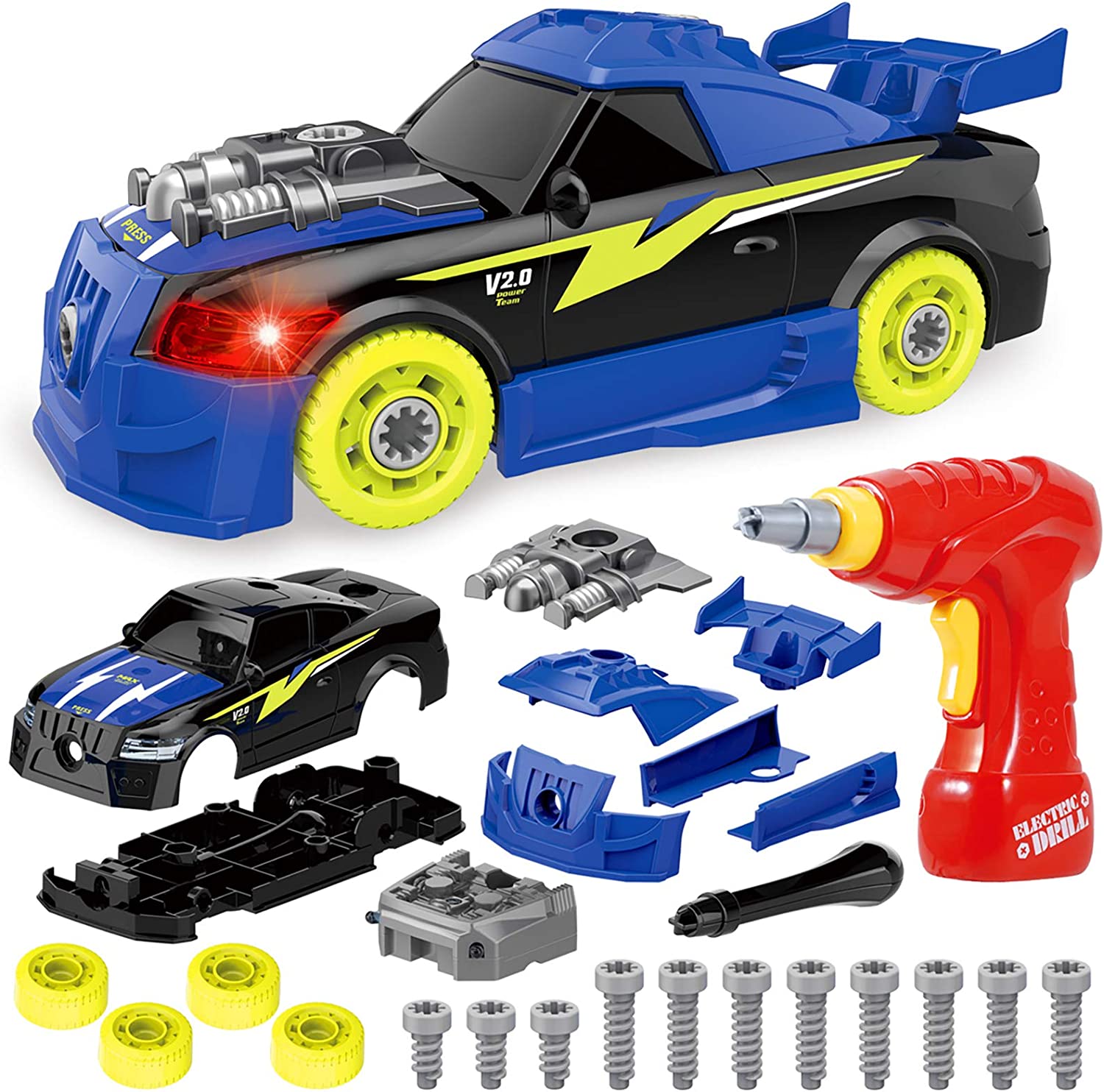 48173 - Gilobaby take apart racing car toy USA